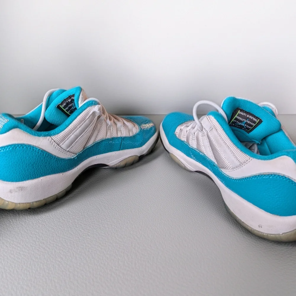 Kids Teal and White Athletic Shoes - Comfortable Everyday Sneakers